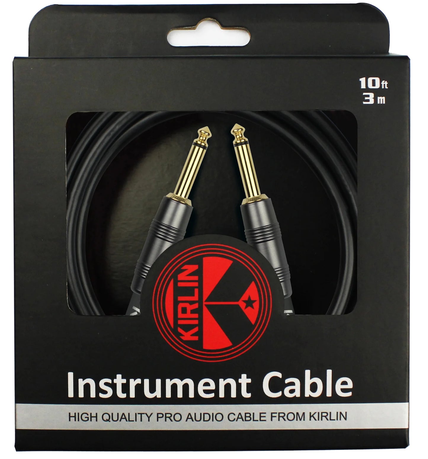 Kirlin Cable Premium Jack-Jack 3M Black