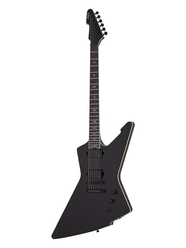 Schecter E-1 SLS Elite Evil Twin - Satin Black