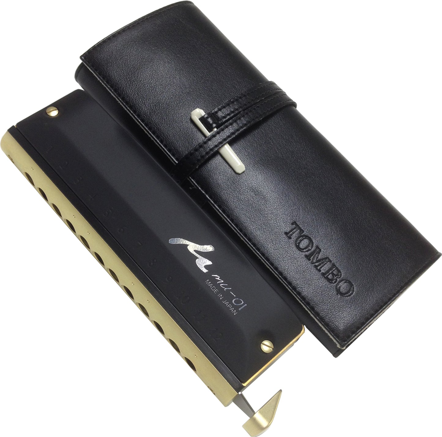 HARMONICA TOMBO CHROMATIC NOIR