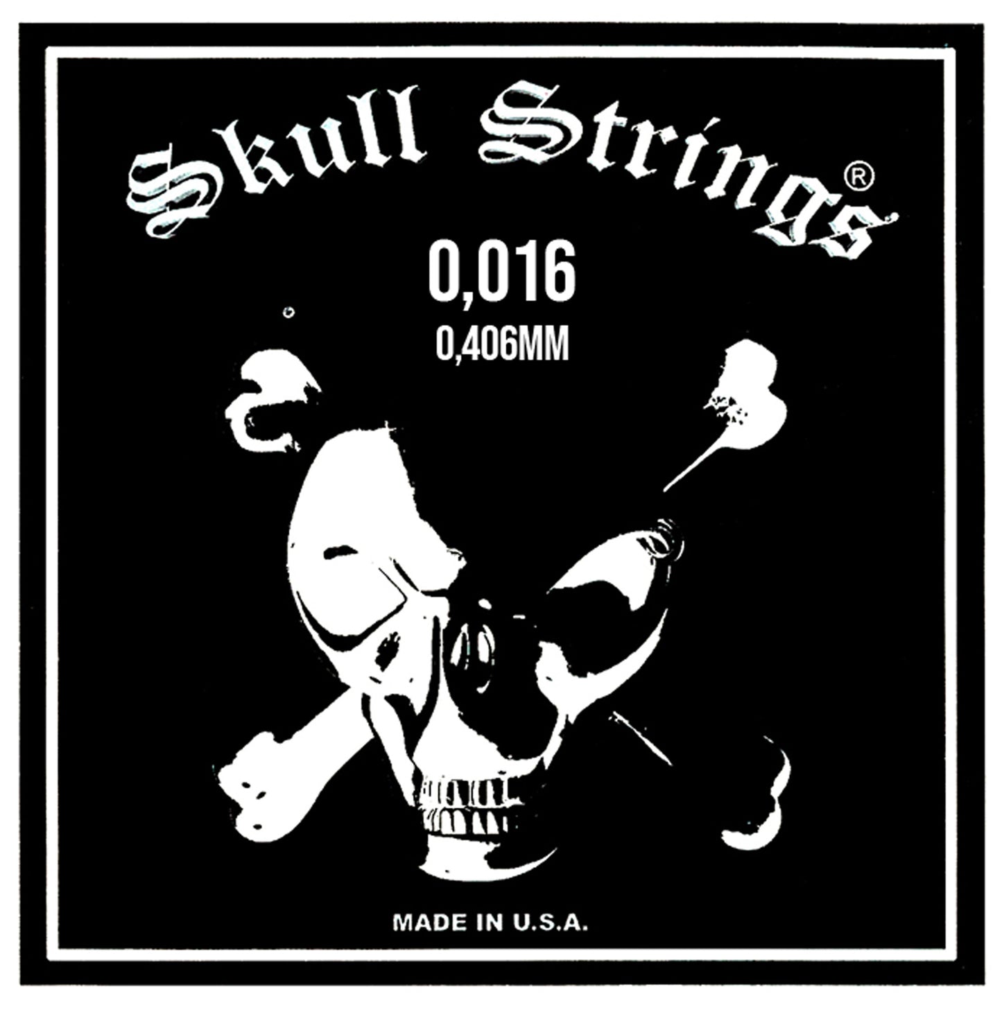 Corde guitare électrique SKULL 016
