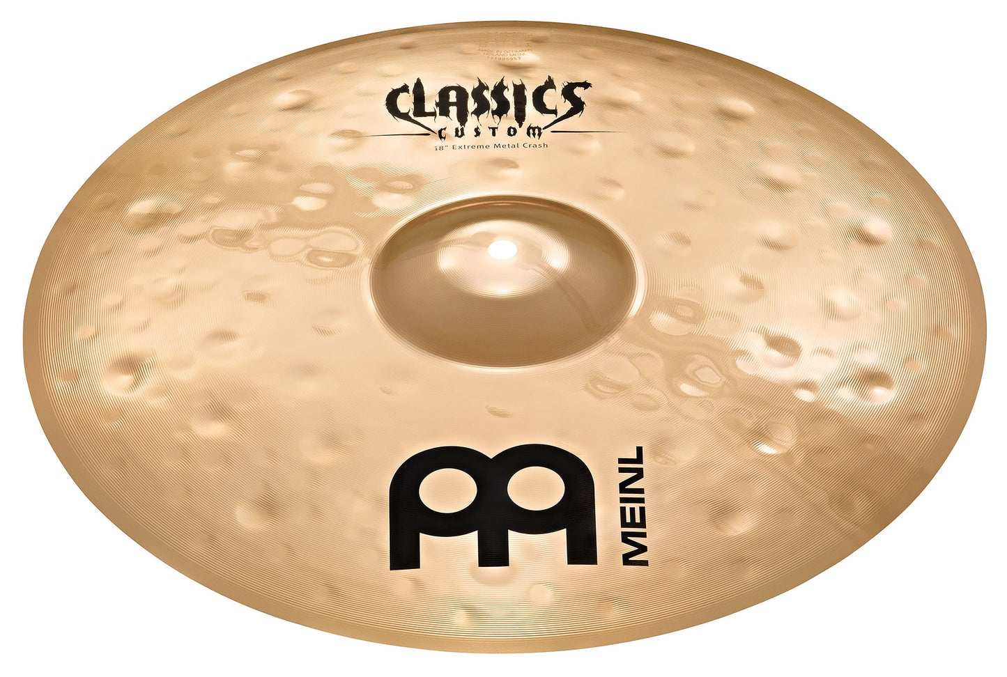 Crash Extreme Metal 18", Alliage bronze B10, Finition brillante