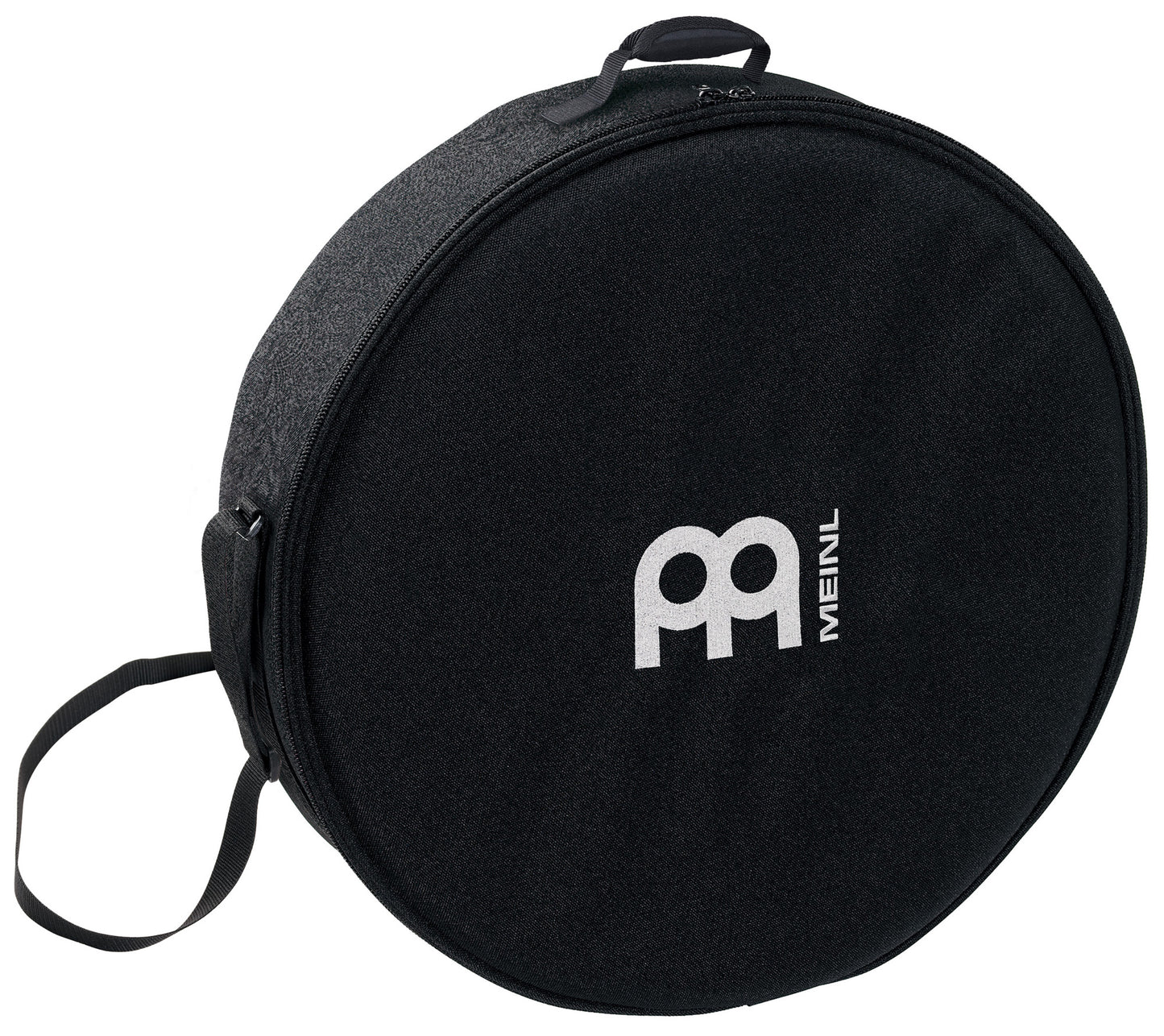 Housse pour Frame Drum 22", profondeur 2"1/2, nylon rembourré, poignée, sangle, double fermeture éclair, noir