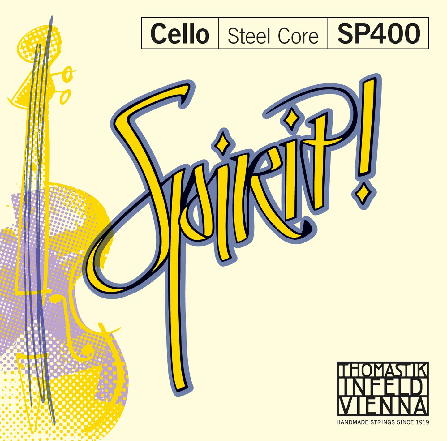Jeu Spirit pour violoncelle 4/4, tension moyenne