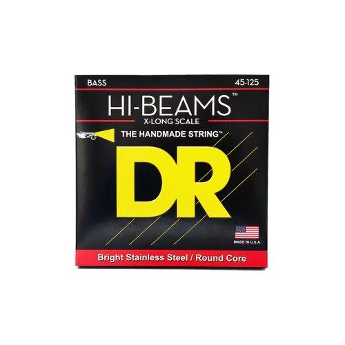 DR Hi-Beam Stainless Steel Cordes Basse 5 Cordes Medium 45-125