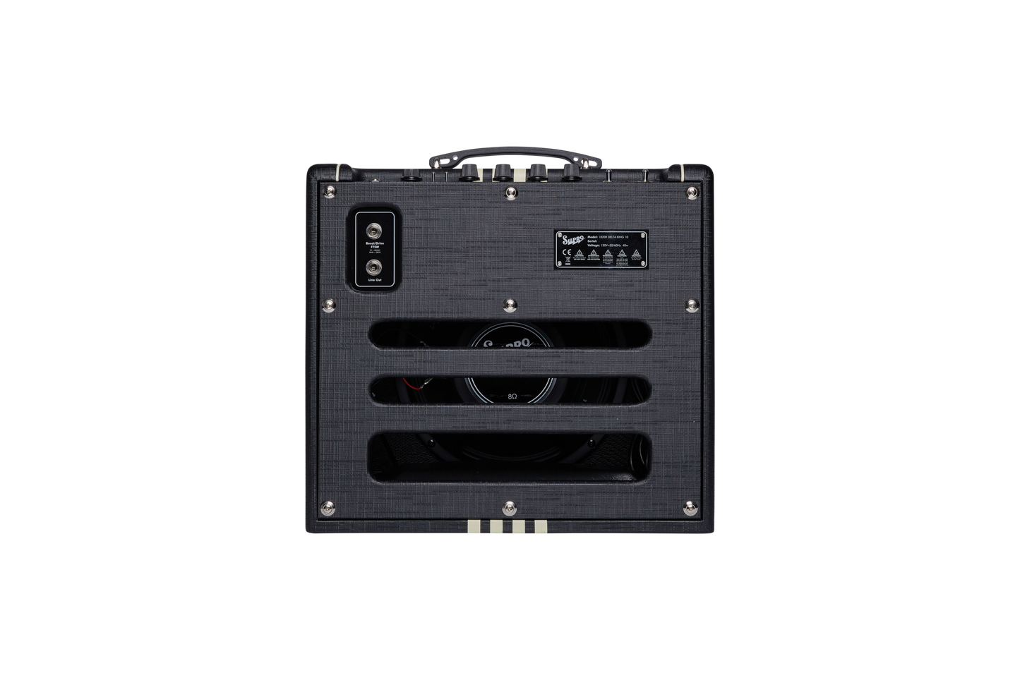 Supro Delta King 10 Schwarz & Creme