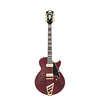 D'Angelico Deluxe SS Satin Trans Wine