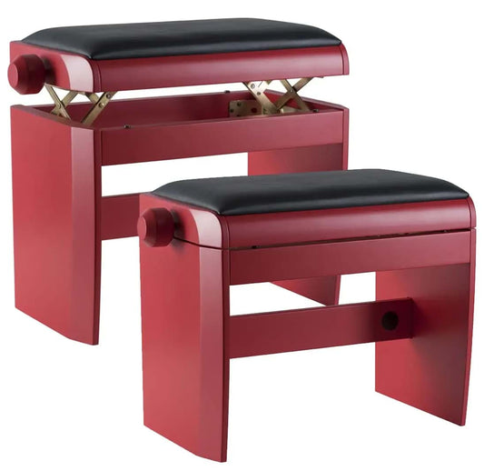 Dexibell Vivo Polished Red Piano Bench