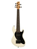 Kala Solid Body U-Bass, 5-saitig, inklusive Tasche – Creme