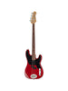 Lakland Skyline 44-51, 4 snaren – Candy Apple Red, palissander toets
