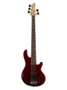 Lakland Skyline 55-02 Standard, 5-Saiter – Candy Apple Red, Palisandergriffbrett