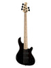 Lakland Skyline 55-OS, 5-snarig – Translucent Black, esdoorn toets