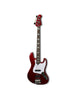 Lakland Skyline 44-60 Custom, 4-snarig - Candy Apple Red, palissander toets