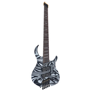 M. MILLER M6 Headless 5 Black Swirl
