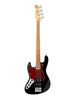Sadowsky MetroExpress Line, hybride PJ, 4 snaren, 21 frets, linkshandig – Black Pearl, palissanderablytyped
