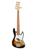 Sadowsky MetroExpress-serie, Hybrid PJ, 5-snarig, 21 frets – Tobacco Burst, palissanderhout