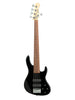 Sadowsky MetroLine, moderne basgitaar, 5 snaren, 25 frets, elzenhout - Black Pearl High Polish
