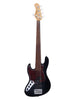 Sadowsky MetroExpress, Hybrid PJ, 5 cordes, Fretless, gaucher, gaucher - Black,Morado
