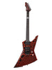 Schecter BalSac E-1 Floyd Rose Signature – Schwarz-Orange-Crackle