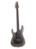 Schecter Banshee Mach 6 Floyd Rose, Micro-Sustainiac, Linkshänder – Fallout Burst