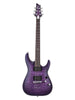 Schecter C-1 Platinum - Satin Purple Burst