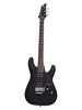 Schecter C-6 Deluxe Floyd Rose – Satin-Schwarz