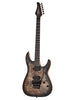 Schecter C-6 Pro Floyd – Holzkohle-Farbverlauf