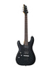 Schecter C-6 Deluxe, Linkshänder – Satin-Schwarz