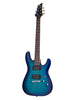Schecter C-6 Plus - Ocean Burst Blue