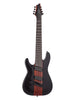 Schecter C-8 Multi-Scale Rob Scallon, per mancini - Satin Dark Roast
