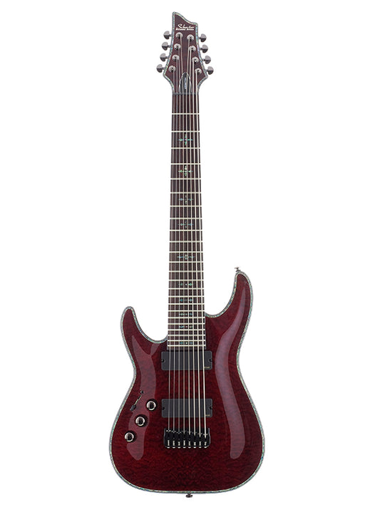 Schecter Hellraiser C-8, gaucher - Black Cherry