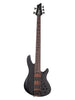 Schecter Charles Berthoud CB-5 – transparentes Schwarz, Satin-Finish