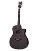 Schecter Acoustique Deluxe, Cutaway – Satin See-Through Black