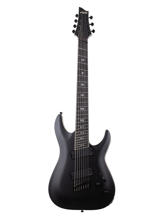 Schecter C-7 Multiscale SLS Elite Evil Twin - Satin Black