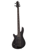 Schecter SLS Elite-5 Evil Twin, Linkshänder – Satin-Schwarz