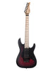 Schecter Miles Baker 7 Floyd Rose Signature – Satinierter Crimson Red Burst
