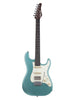 Schecter Nick Johnston Signature HSS, Wembley, in den USA hergestellt – Tealgrün-Metallic