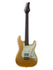 Schecter Nick Johnston Signature zum 10. Jubiläum, HSS-Tonabnehmer – Atomic Saffron