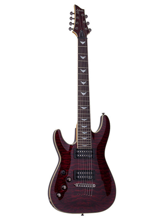 Schecter Omen Extreme-7, gaucher - Black Cherry