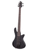 Schecter Stiletto Stealth 5 - Satijnzwart