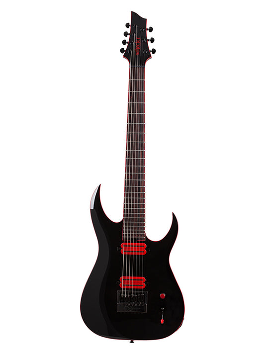 Schecter Sunset-7 Evertune - Red Dawn
