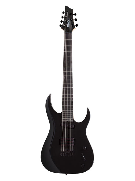 Schecter Sunset-7 Triad - Gloss Black