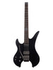 Schecter Synyster Gates Custom-6 Floyd, micro Sustainiac, headless, linkshandig – satijnzwart