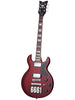 Schecter Zacky Vengeance Custom Reissue - Doorschijnend kersenrood