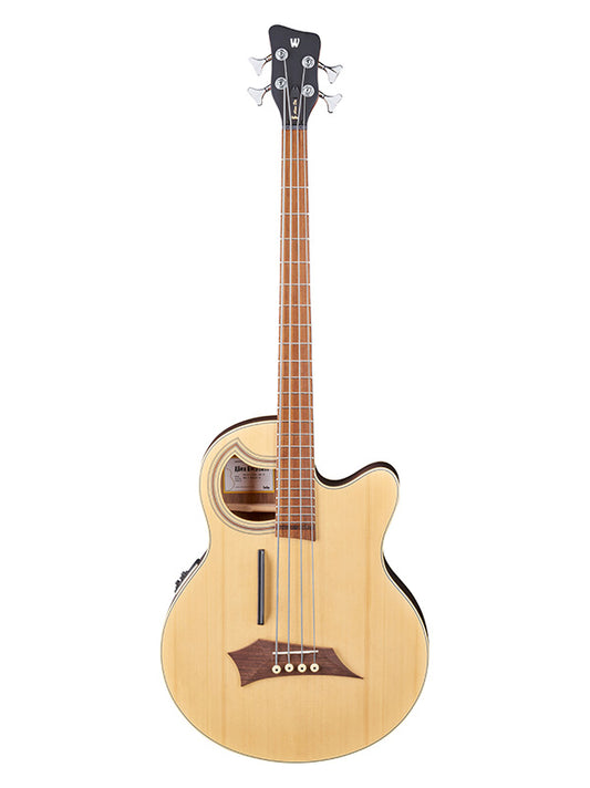 Warwick RockBass RockBass Alien Deluxe Hybrid Thinline 4 - Natural Satin