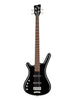 Warwick RockBass RockBass Corvette Basic 4 Medium Scale, gaucher - Solid Black