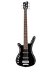 Warwick RockBass RockBass Corvette Basic 5 Medium Scale, gaucher - Solid Black