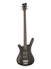Warwick RockBass RockBass Corvette SS 4, gaucher - Nirvana Black Satin