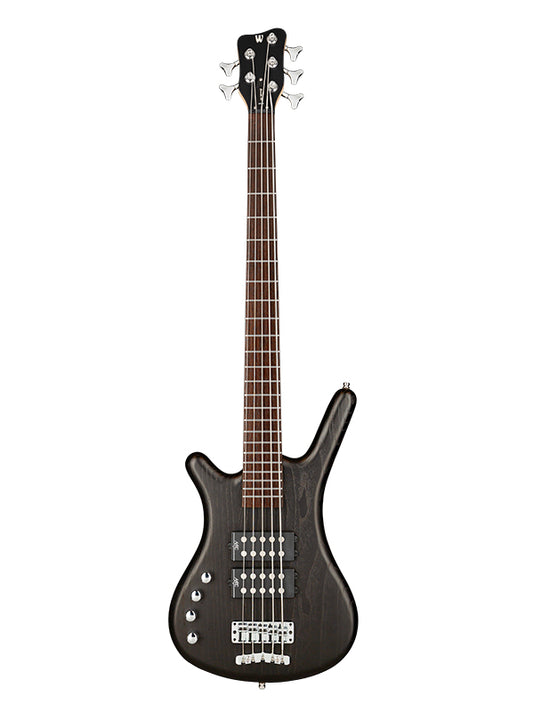 Warwick RockBass RockBass Corvette SS 5, gaucher - Nirvana Black Satin