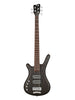 Warwick RockBass RockBass Corvette SS 5, gaucher - Nirvana Black Satin