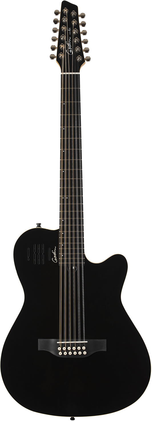 GODIN A12 Black HG avec housse